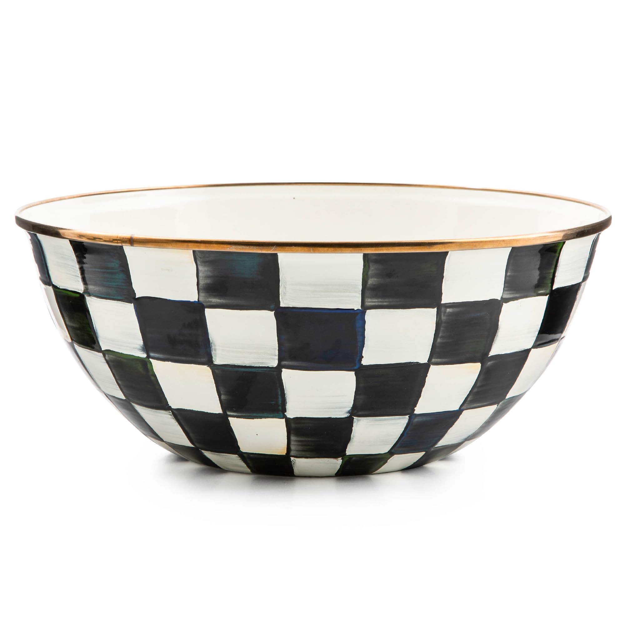 MACKENZIE-CHILDS Enamel Everyday Bowl, Serving Bowl for